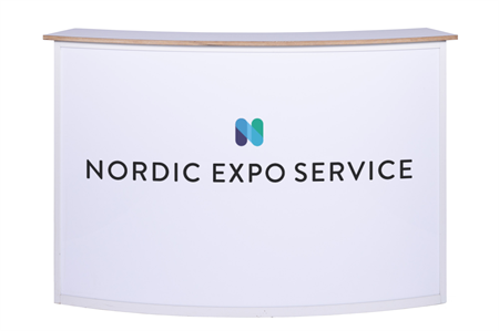 Print på ljuslådefilm, rund bardisk